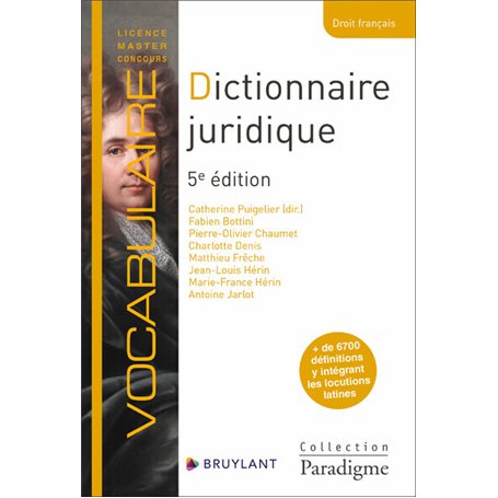 Dictionnaire juridique 5ed