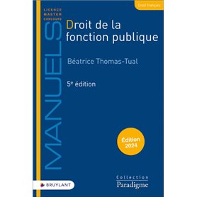 Droit de la fonction publique 5ed