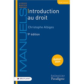 Introduction au droit 9ed