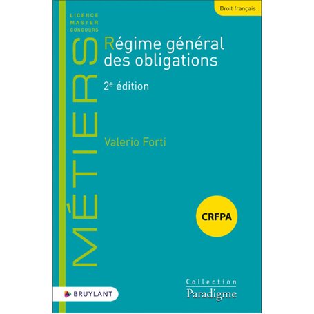 Régime général des obligations 2ed