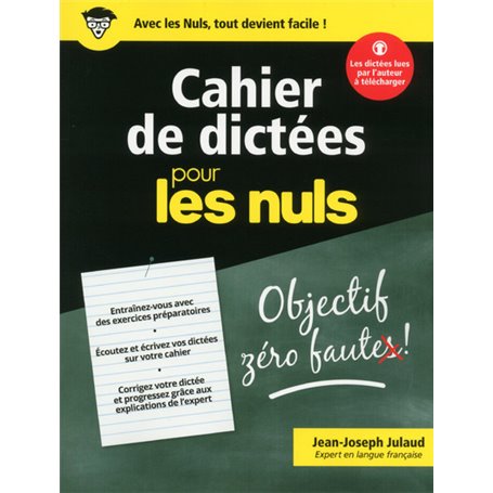 Cahier de dictées Pour les Nuls