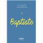 Baptiste - Le livre de mon prénom