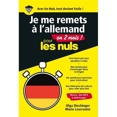 Je me remets à l'allemand en 2 mois ! pour les nuls