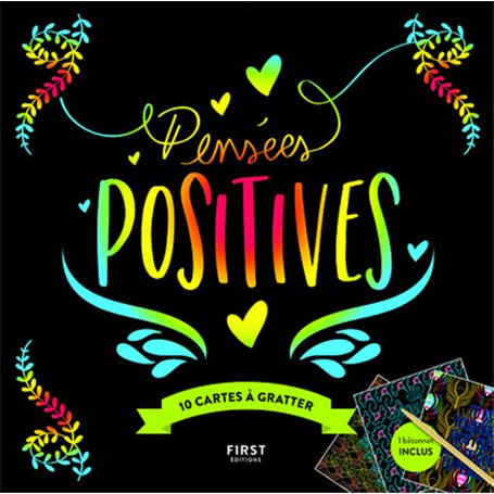 Cartes à gratter - Pensées positives