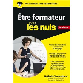 Etre formateur pour les Nuls Business Poche