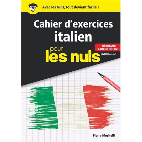 Cahier d'exercices italien débutant pour les Nuls