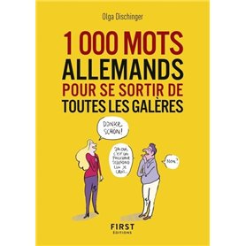 Petit livre - Les 1000 mots allemands pour se sortir de toutes les galères