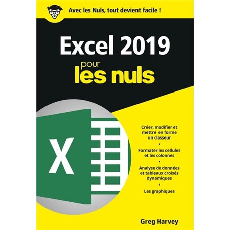 Excel 2019 Poche pour les Nuls