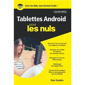 Tablettes Android Poche Pour les Nuls, NE