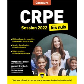 CRPE Pour les Nuls Concours, édition 2022