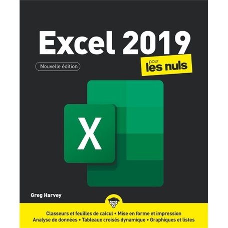 Excel 2019 Pour les Nuls, 2e