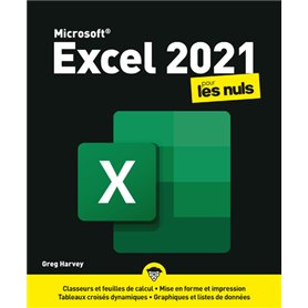 Excel 2021 Pour les Nuls