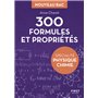Petit livre de - 300 formules et propriétés pour la spécialité physique-chimie du bac