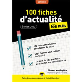 100 fiches d'actualité pour les Nuls Concours, 4ème édition