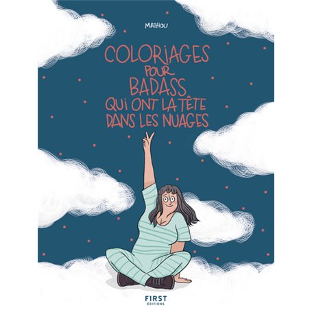 Coloriages pour badass qui ont la tête dans les nuages