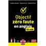 Objectif zéro faute en anglais pour les Nuls