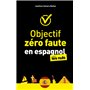 Objectif zéro faute en espagnol pour les Nuls