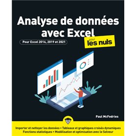 Analyse de données avec Excel nouvelle édition