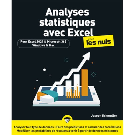 Analyses statistiques avec Excel 2021 Pour les Nuls