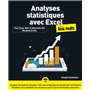 Analyses statistiques avec Excel 2021 Pour les Nuls