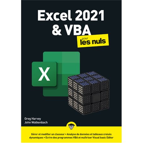 Excel 2021 et VBA Mégapoche pour les Nuls