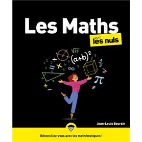 Les Maths pour les Nuls, grand format, 3e éd