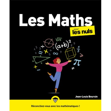 Les Maths pour les Nuls, grand format, 3e éd