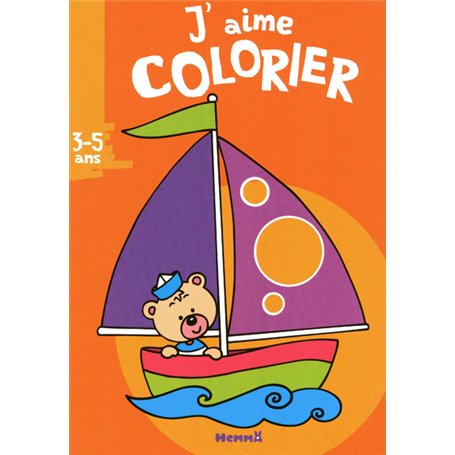 J'aime colorier (3-5 ans) (Voilier)