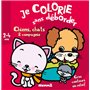 Je colorie sans déborder Chiens, chats & compagnie (2-4 ans)