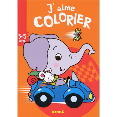 J'aime colorier (3-5 ans) (Elephant)