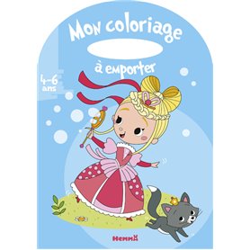 Mon coloriage à emporter (4-6 ans) (Princesse-bulles de savon)