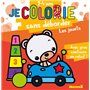 Je colorie sans déborder (2-4 ans) - Les jouets T32 - Avec gros contours en relief !