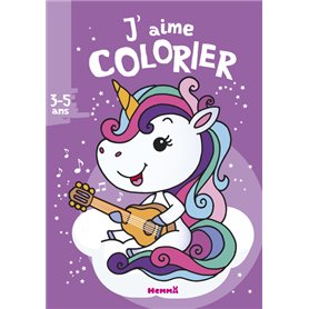 J'aime colorier (3-5 ans) (Licorne)
