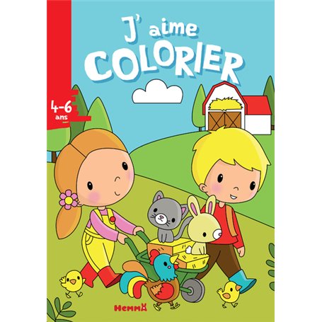 J'aime colorier (4-6 ans) (Ferme)