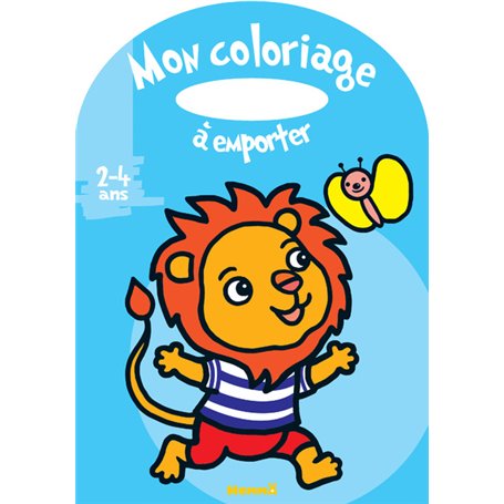 Mon coloriage à emporter (2-4 ans) (Lion)