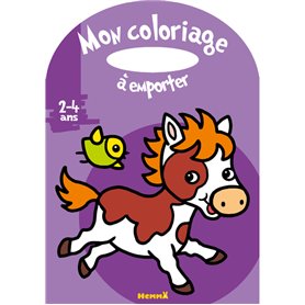 Mon coloriage à emporter (2-4 ans) (Poney)