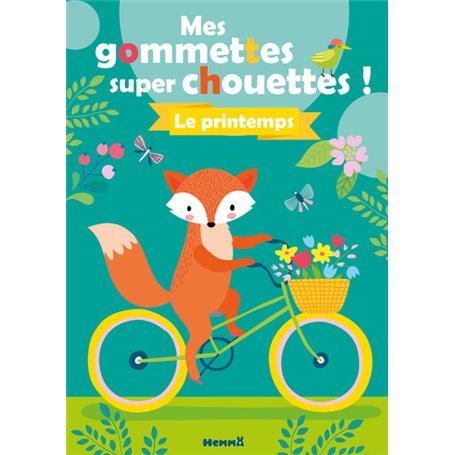 Mes gommettes super chouettes ! Le printemps