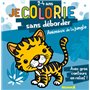 Je colorie sans déborder (2-4 ans) - Animaux de la jungle T38 - Avec gros contours en relief !