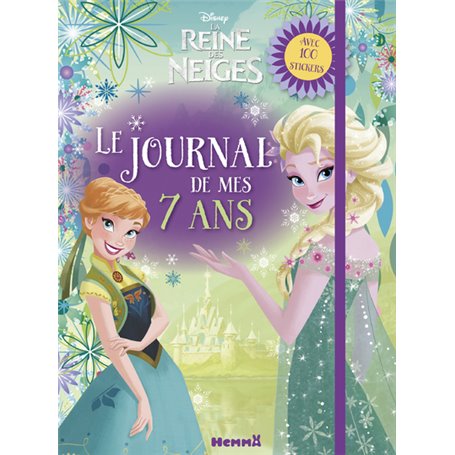 Disney La Reine des Neiges Le journal de mes 7 ans