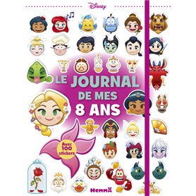 Disney Emoji Le journal de mes 8 ans (Princesses)