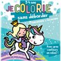 Je colorie sans déborder (2-4 ans) - Princesses et Licornes T39 - Avec gros contours en relief !