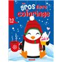 Mon gros livre de coloriage (Noël - Pingouin)