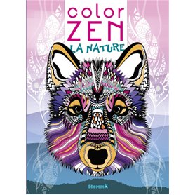 Color Zen La nature (Loup)