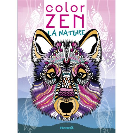 Color Zen La nature (Loup)