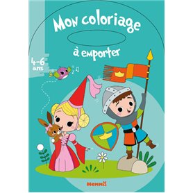 Mon coloriage à emporter (4-6 ans) (Princesse et chevalier)