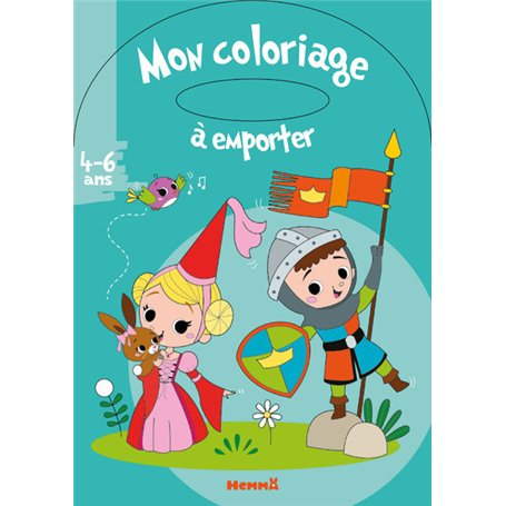 Mon coloriage à emporter (4-6 ans) (Princesse et chevalier)