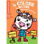 Je colorie la nature (2-4 ans) - Bienvenue à la ferme (Vache)