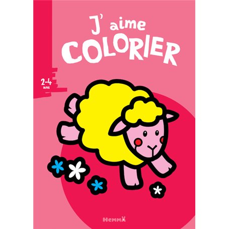 J'aime colorier (2-4 ans) (Mouton)