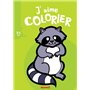 J'aime colorier (2-4 ans) (Raton laveur)