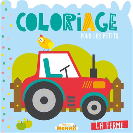 Mon P'tit Hemma - Coloriage pour les petits - La ferme